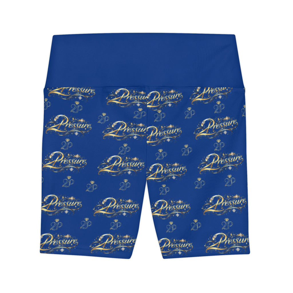 Dreams 20th Anniversary Women's Workout Shorts — Blue All-Over Print Activewear