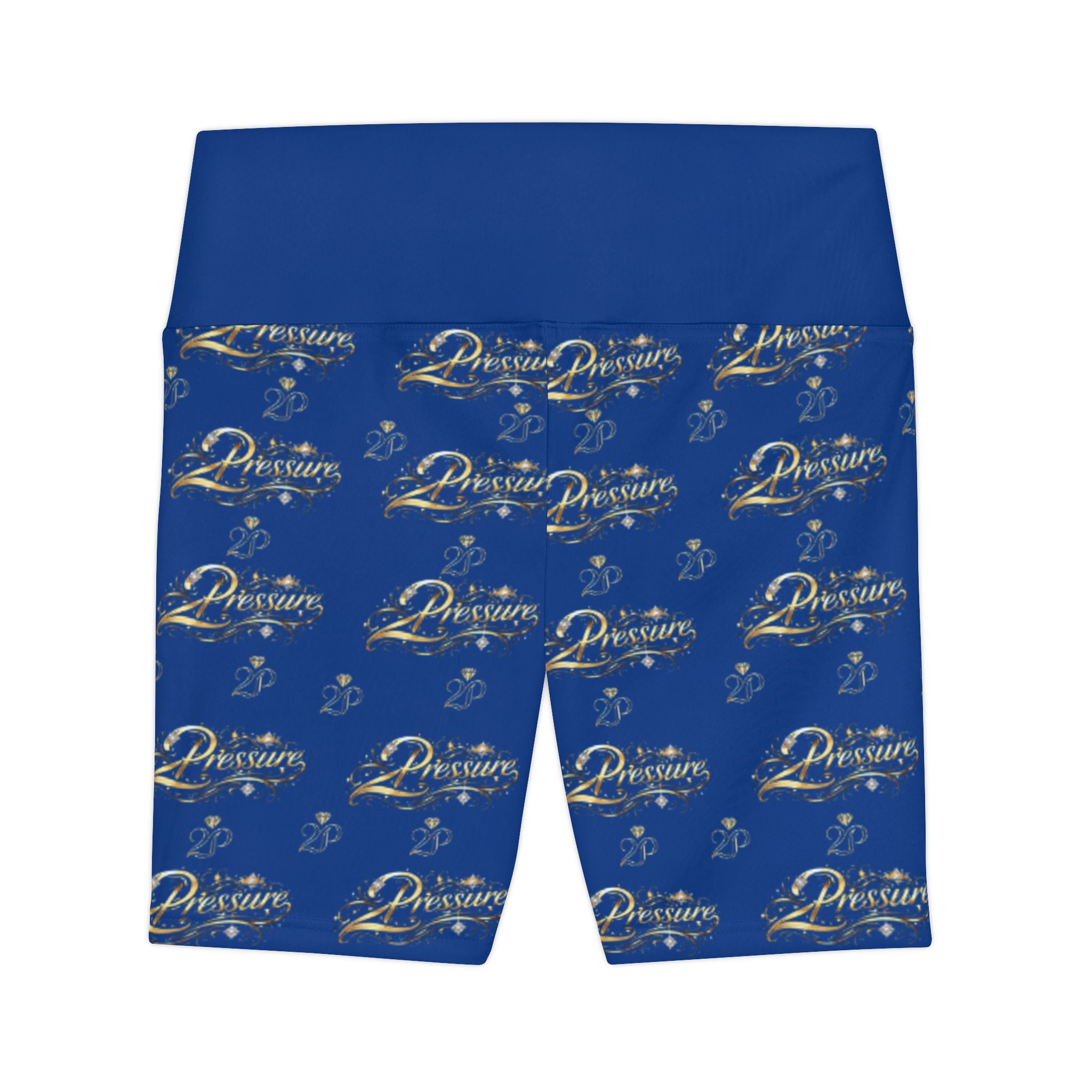 Dreams 20th Anniversary Women's Workout Shorts — Blue All-Over Print Activewear