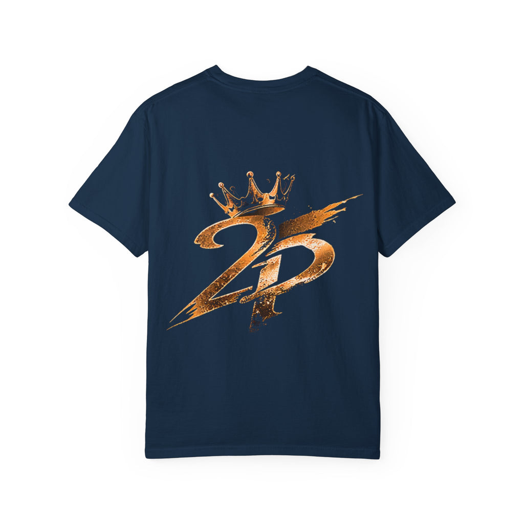 Lion King Graphic T-Shirt — Regal Crowned Lion Front & '25' Back Design
