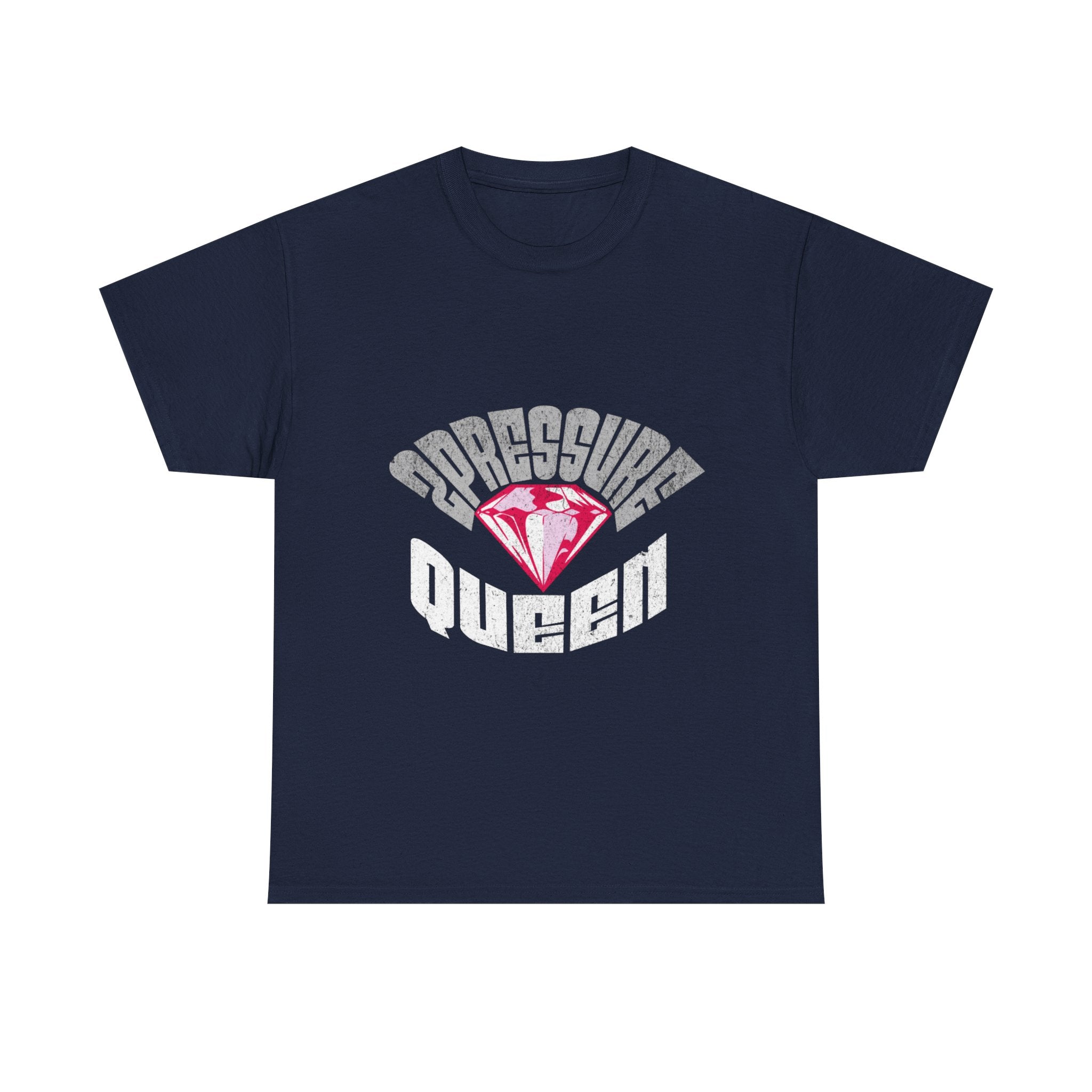 2Pressure Queen T‑Shirt — Vintage Diamond Graphic Tee