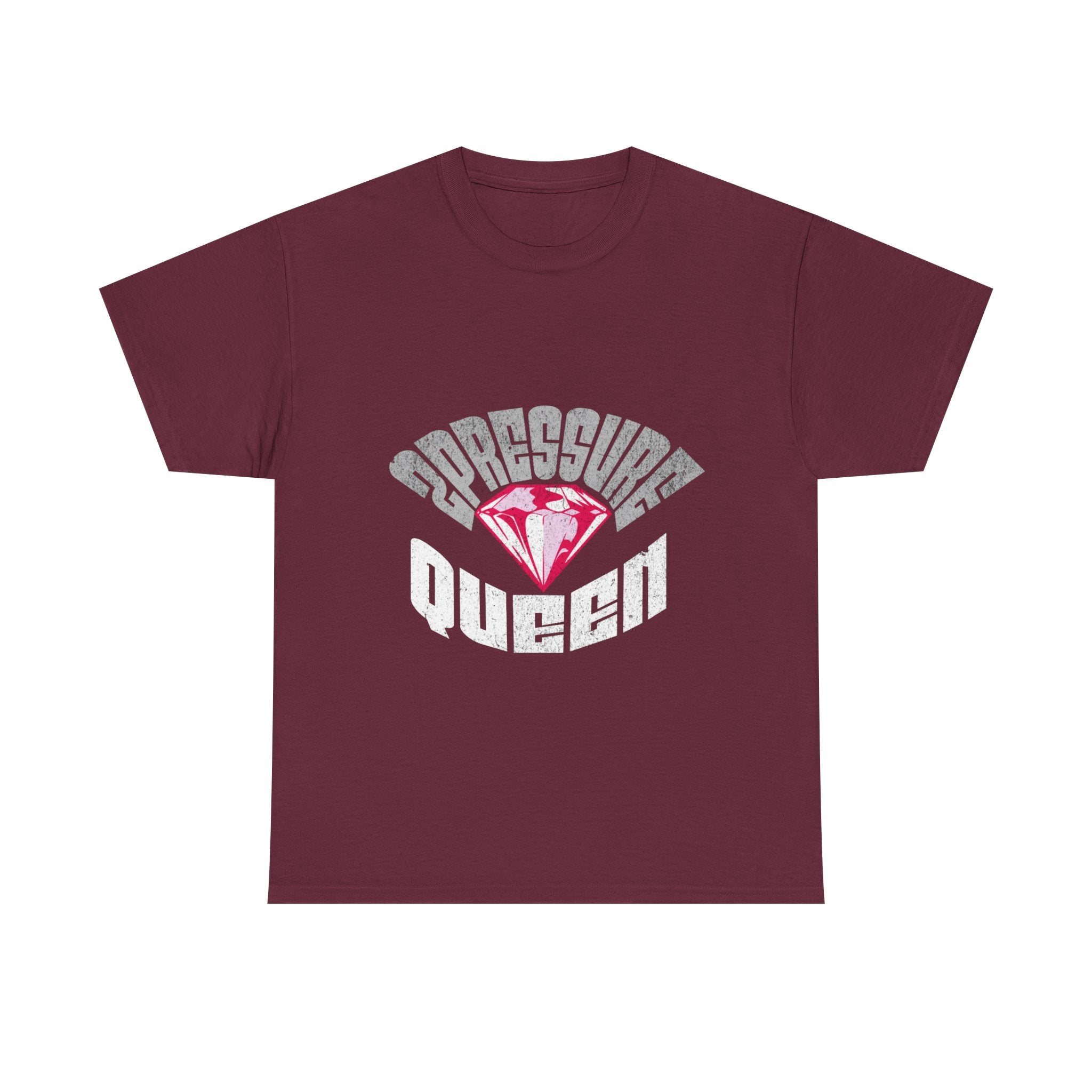 2Pressure Queen T‑Shirt — Vintage Diamond Graphic Tee