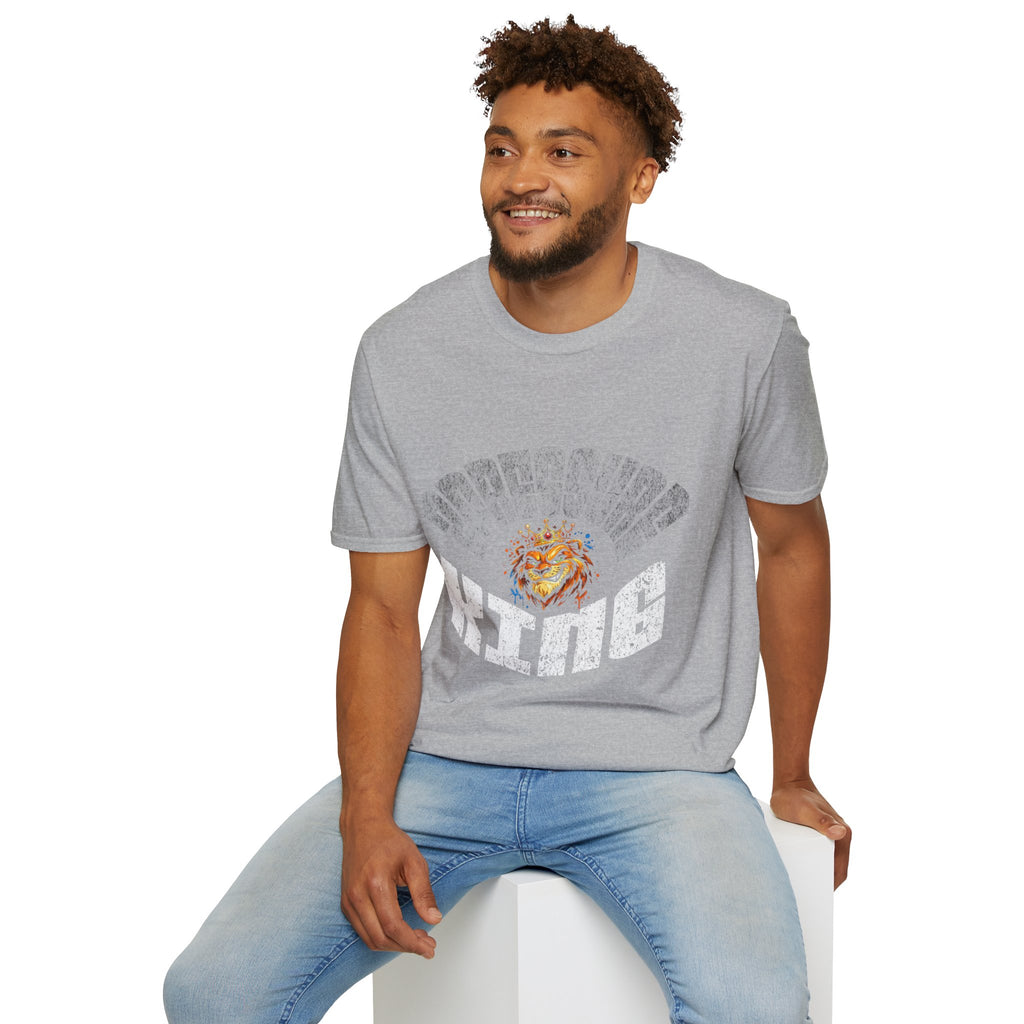 2Pressure King Vintage Tiger T‑Shirt — Retro Arch Logo Graphic Tee