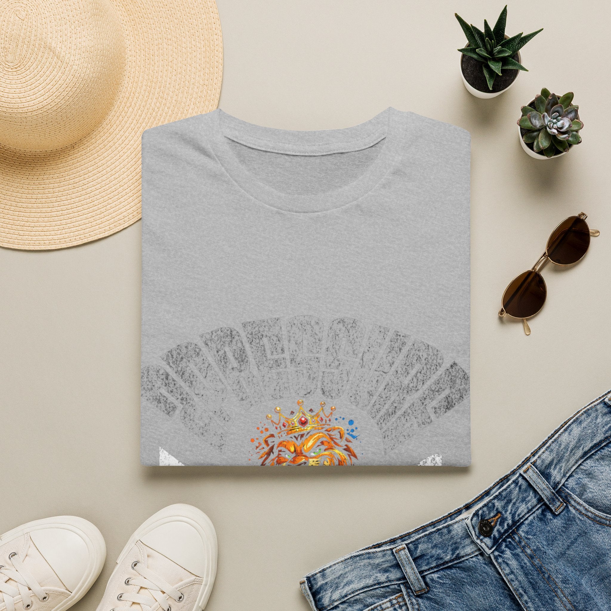 2Pressure King Vintage Tiger T‑Shirt — Retro Arch Logo Graphic Tee
