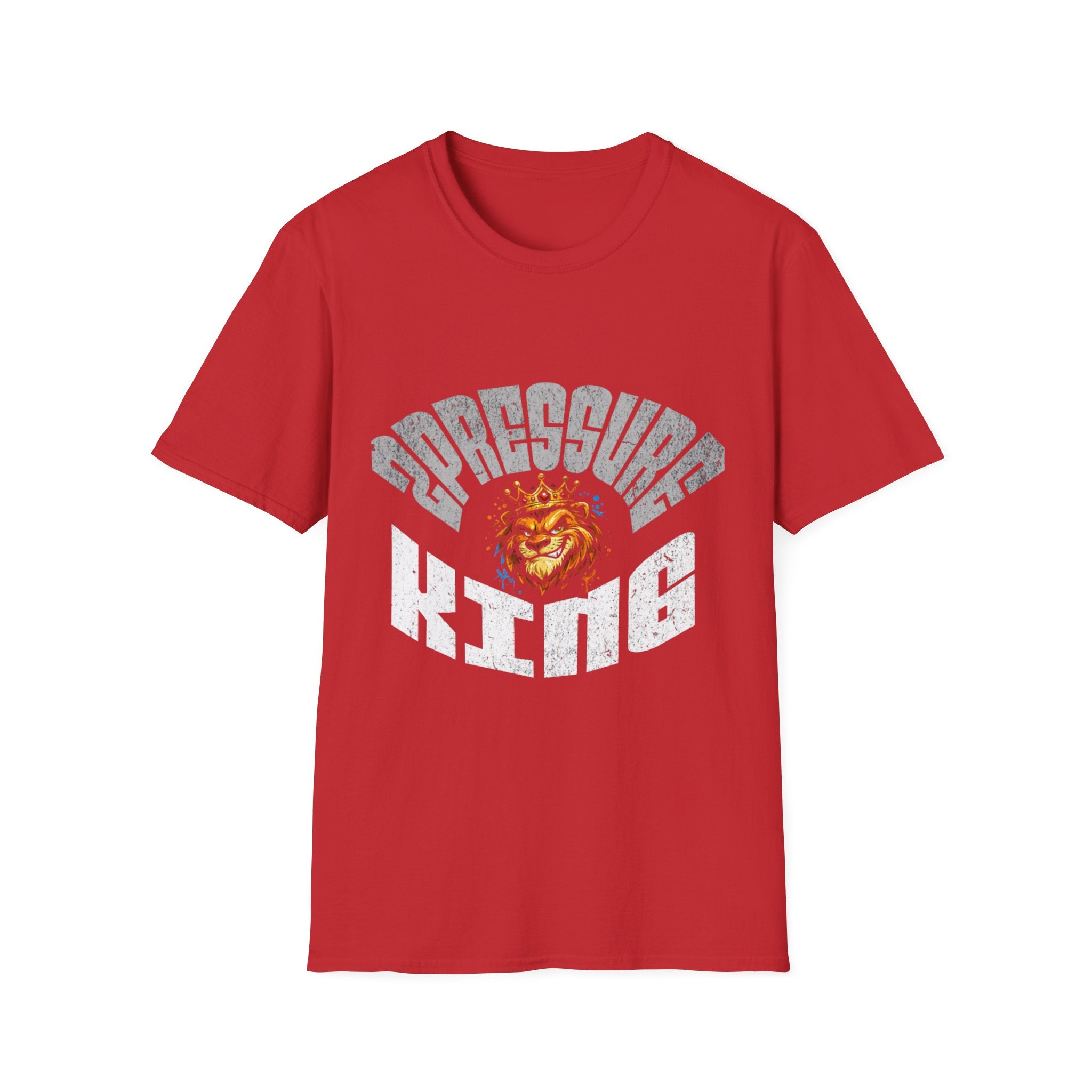 2Pressure King Vintage Tiger T‑Shirt — Retro Arch Logo Graphic Tee