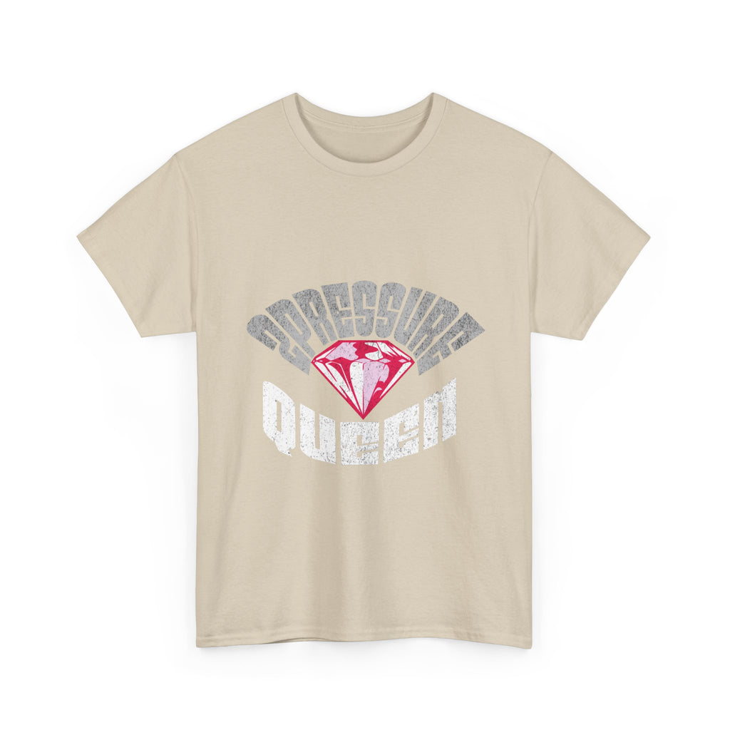 2Pressure Queen T‑Shirt — Vintage Diamond Graphic Tee