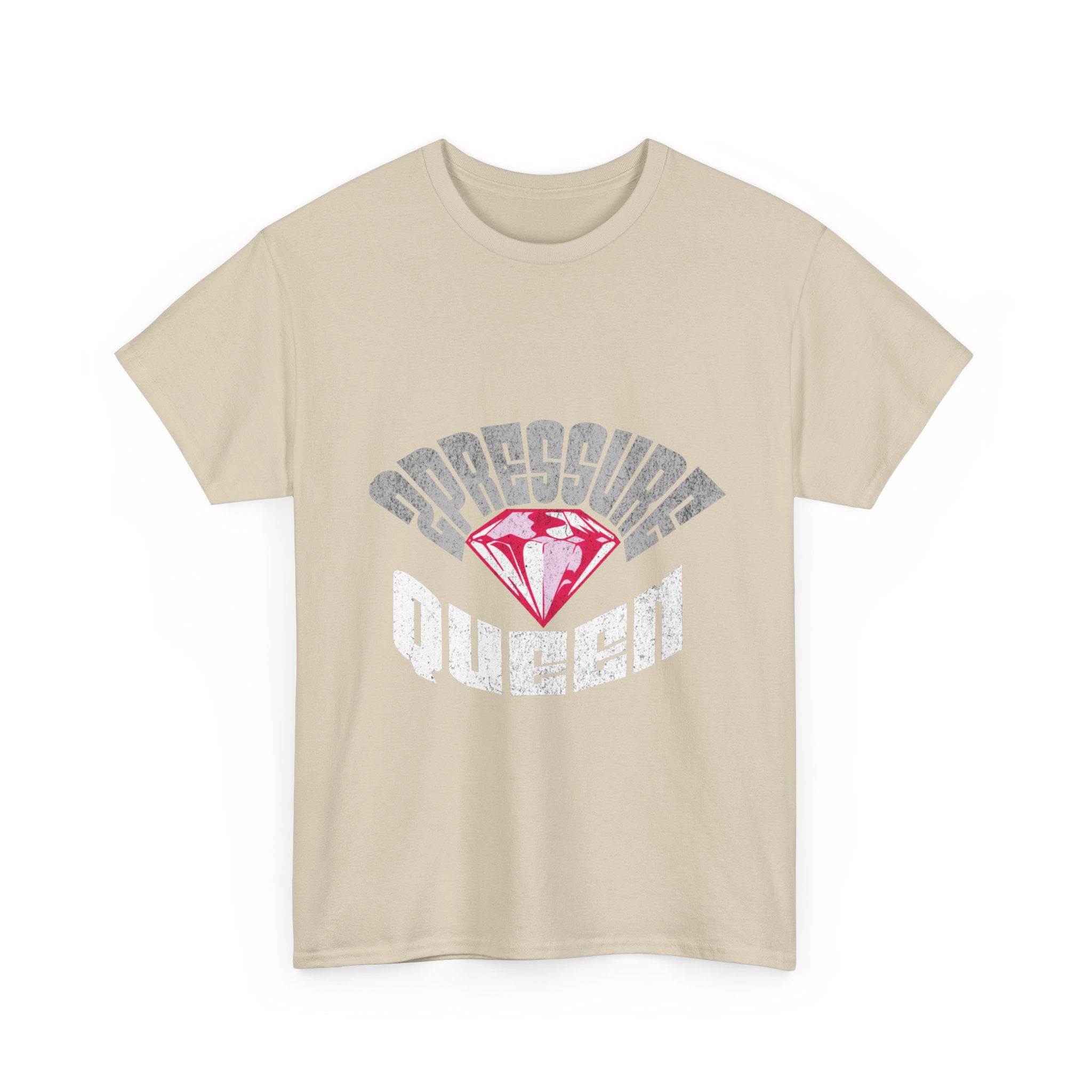 2Pressure Queen T‑Shirt — Vintage Diamond Graphic Tee