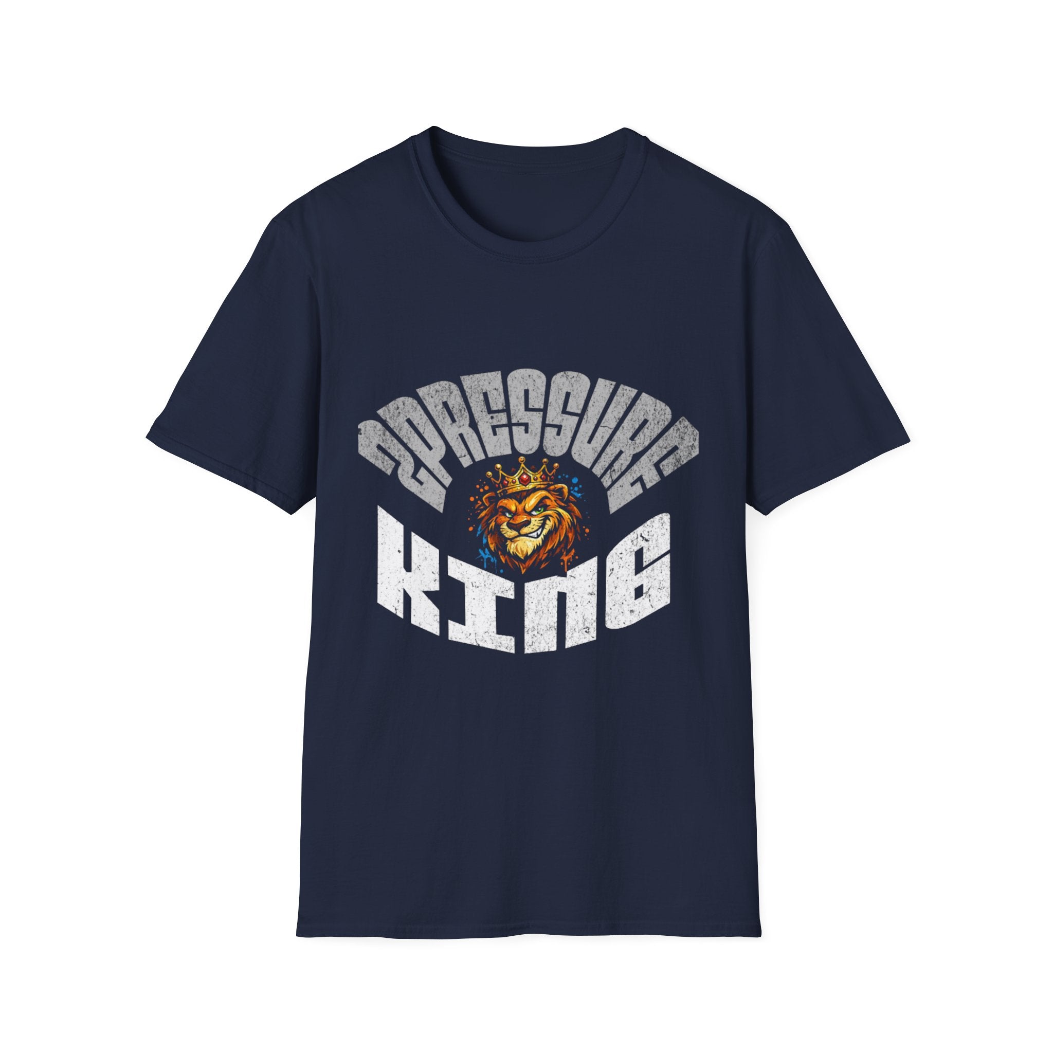 2Pressure King Vintage Tiger T‑Shirt — Retro Arch Logo Graphic Tee