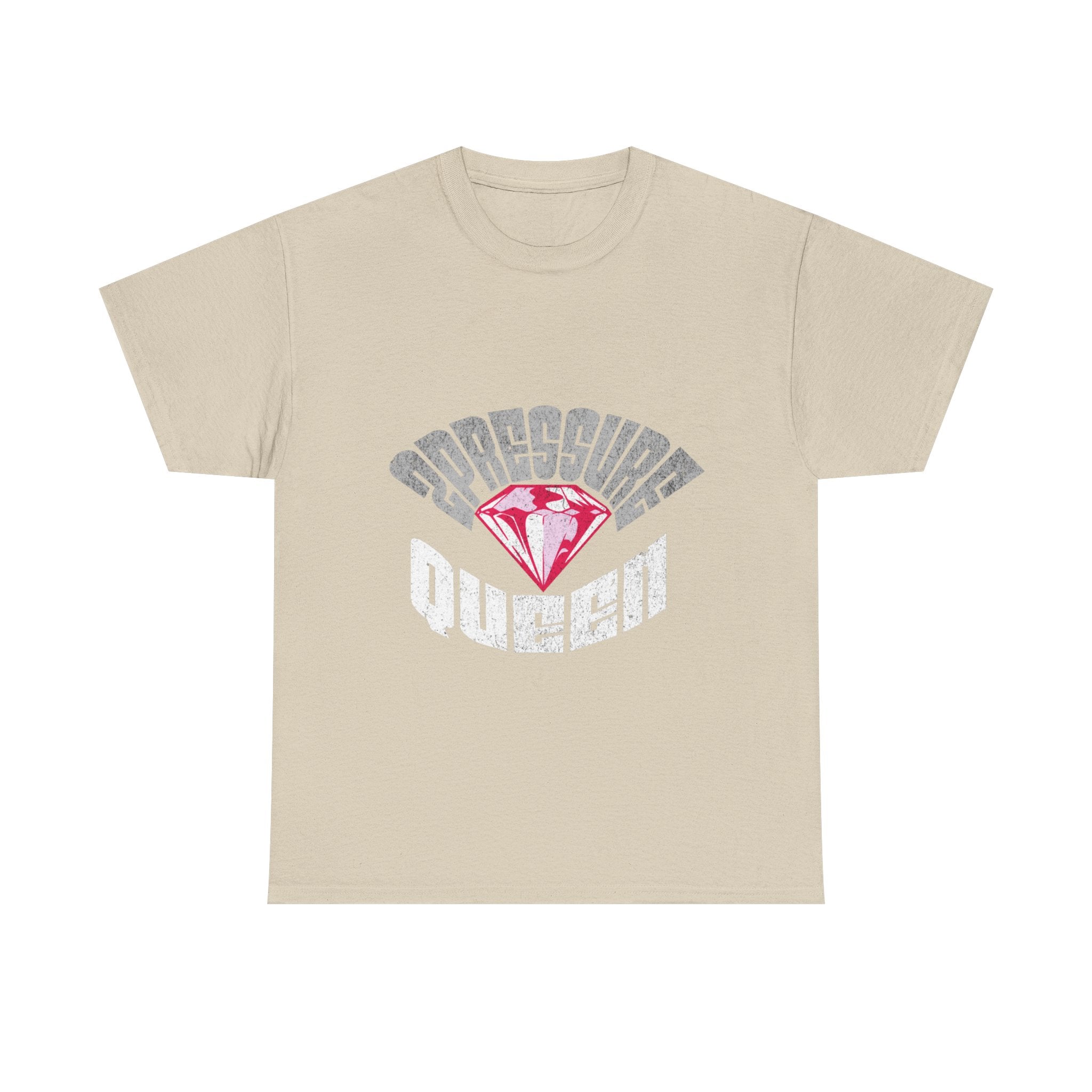 2Pressure Queen T‑Shirt — Vintage Diamond Graphic Tee
