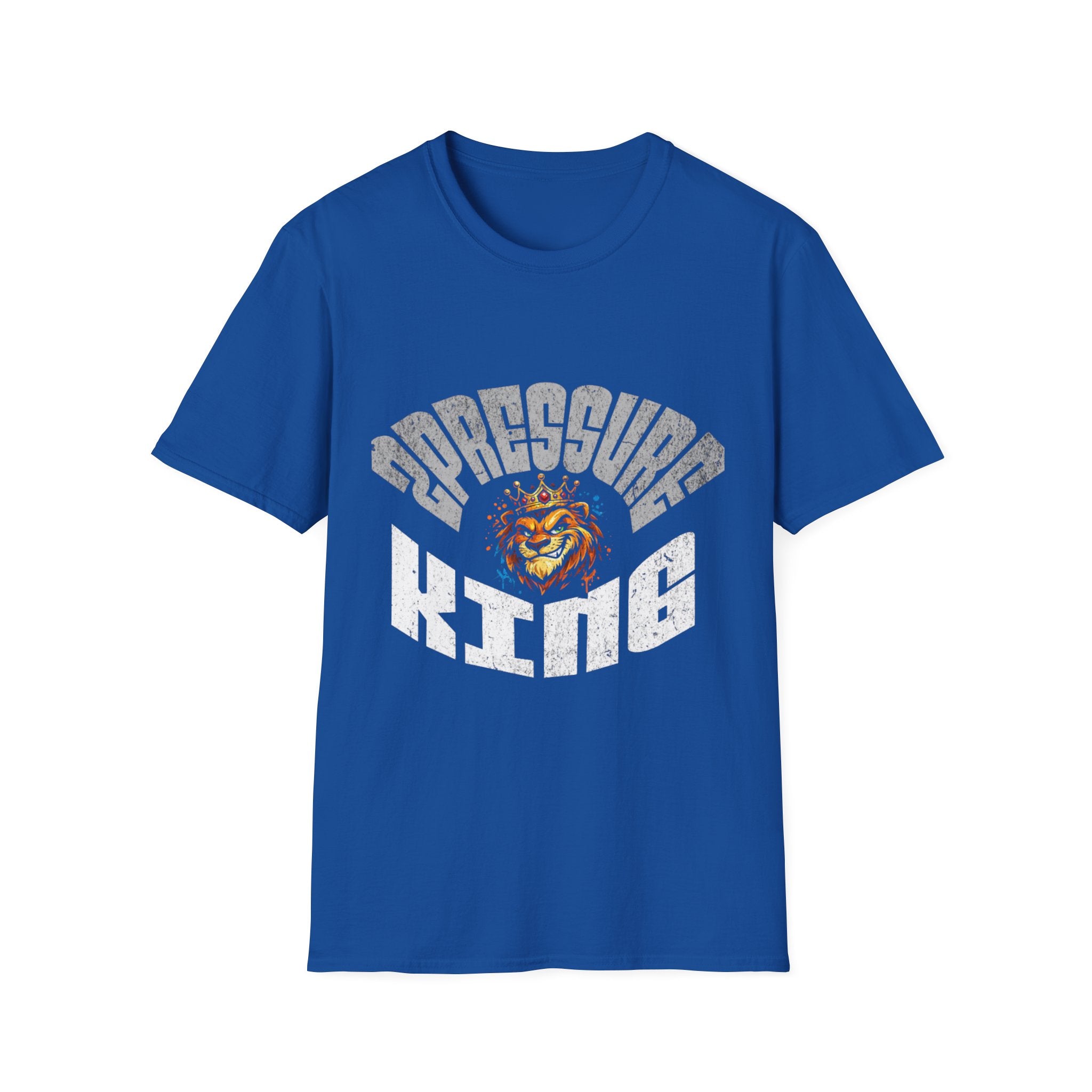 2Pressure King Vintage Tiger T‑Shirt — Retro Arch Logo Graphic Tee