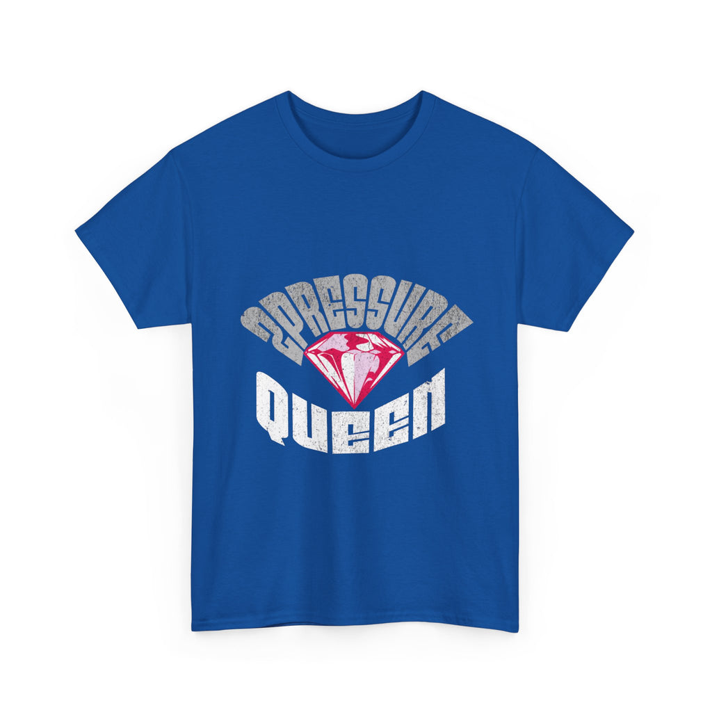 2Pressure Queen T‑Shirt — Vintage Diamond Graphic Tee