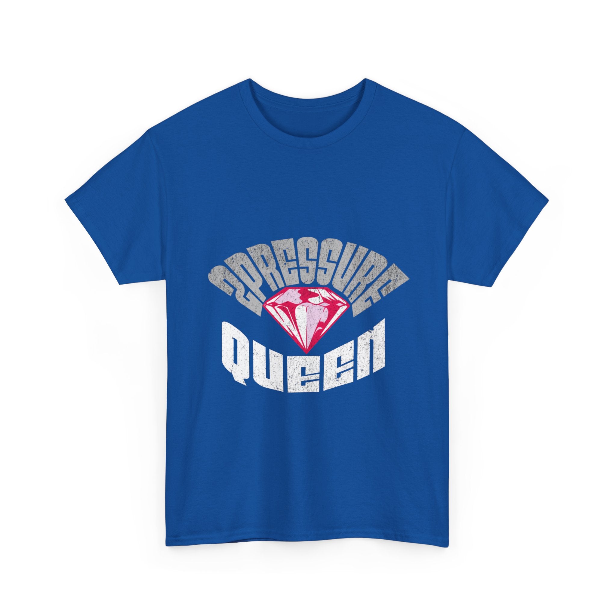2Pressure Queen T‑Shirt — Vintage Diamond Graphic Tee