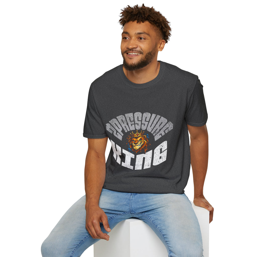 2Pressure King Vintage Tiger T‑Shirt — Retro Arch Logo Graphic Tee