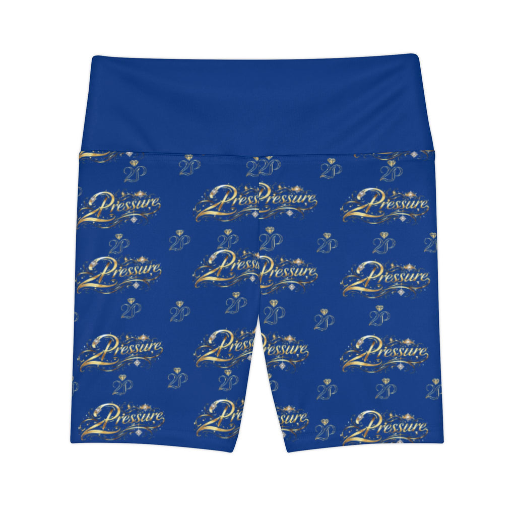 Dreams 20th Anniversary Women's Workout Shorts — Blue All-Over Print Activewear