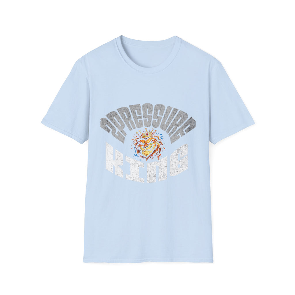 2Pressure King Vintage Tiger T‑Shirt — Retro Arch Logo Graphic Tee