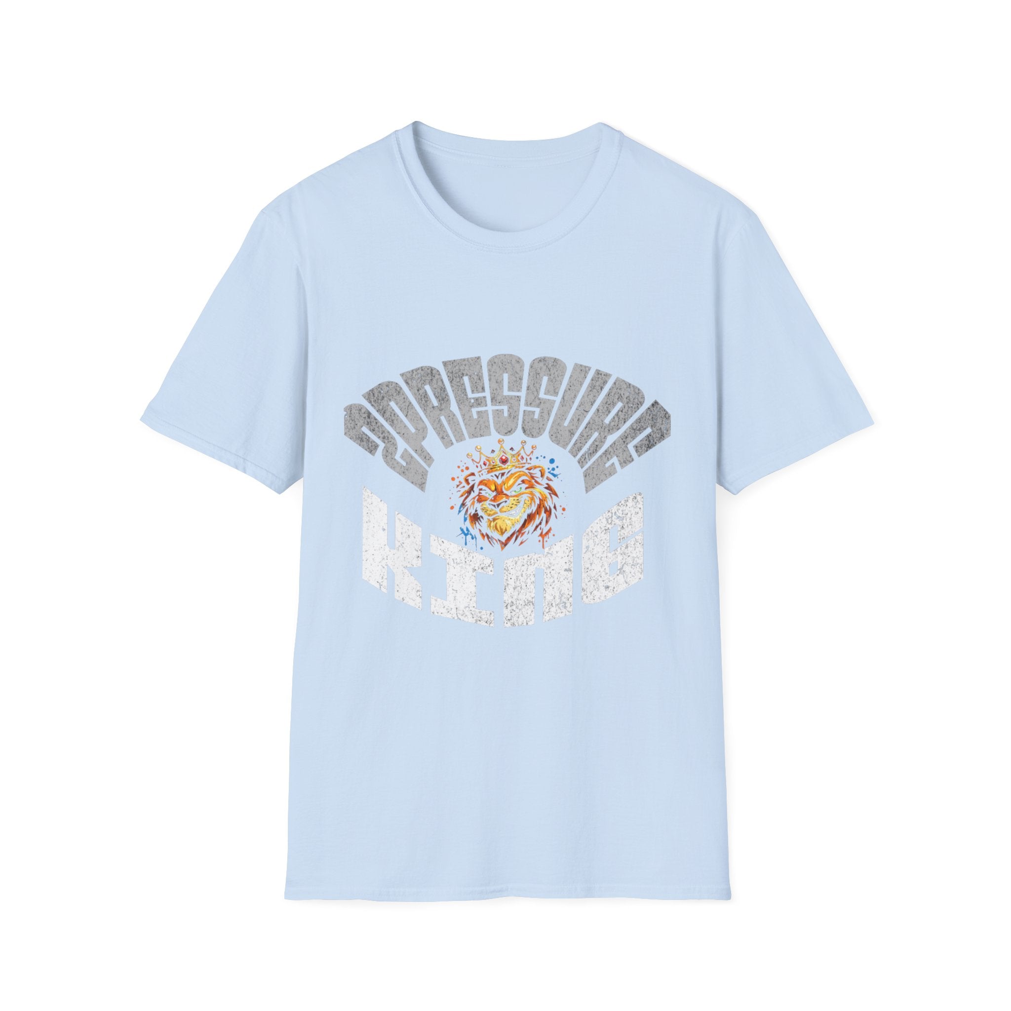 2Pressure King Vintage Tiger T‑Shirt — Retro Arch Logo Graphic Tee