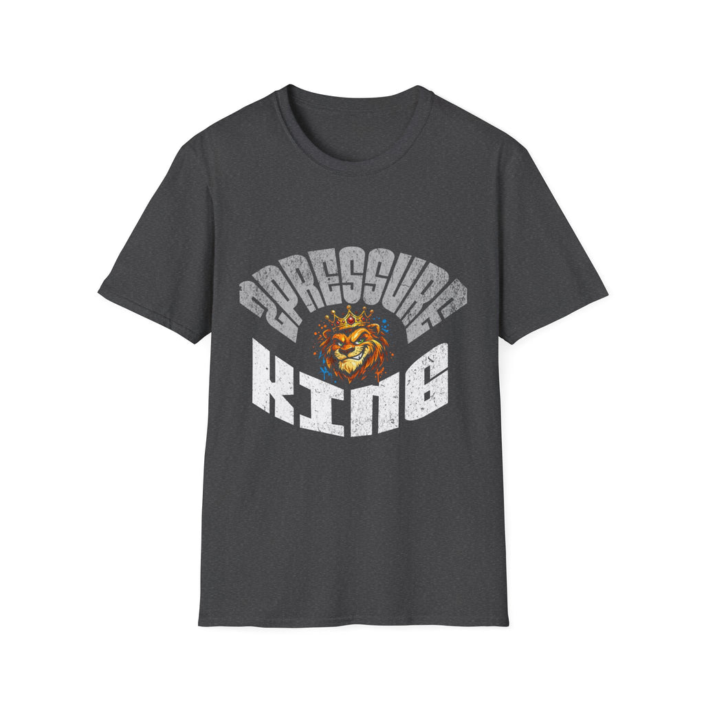 2Pressure King Vintage Tiger T‑Shirt — Retro Arch Logo Graphic Tee