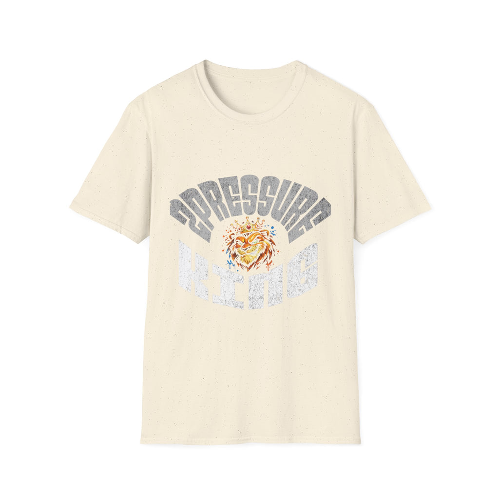 2Pressure King Vintage Tiger T‑Shirt — Retro Arch Logo Graphic Tee