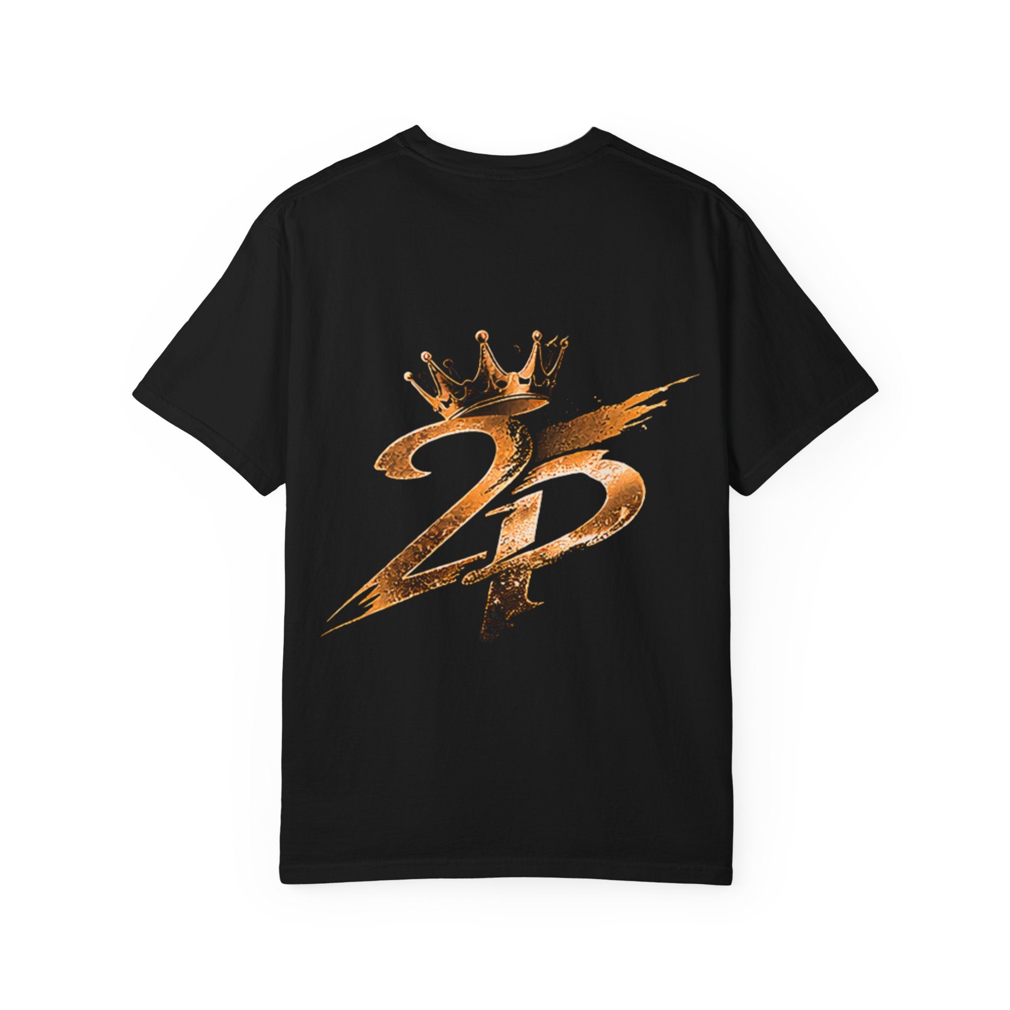 Lion King Graphic T-Shirt — Regal Crowned Lion Front & '25' Back Design