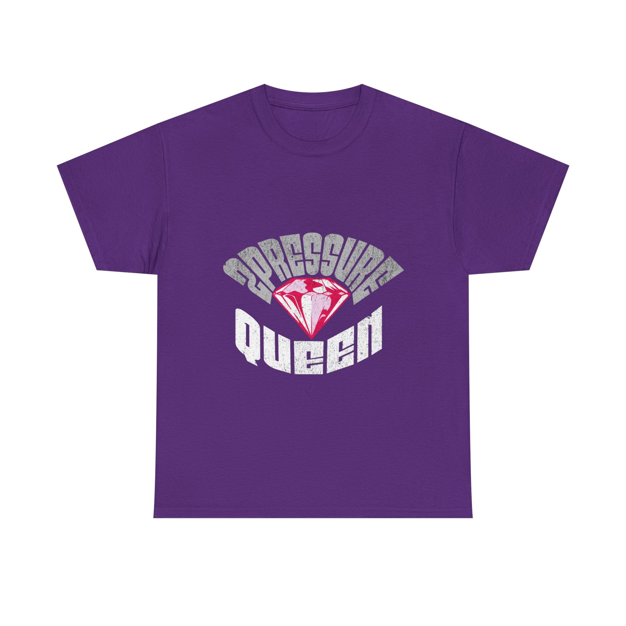 2Pressure Queen T‑Shirt — Vintage Diamond Graphic Tee