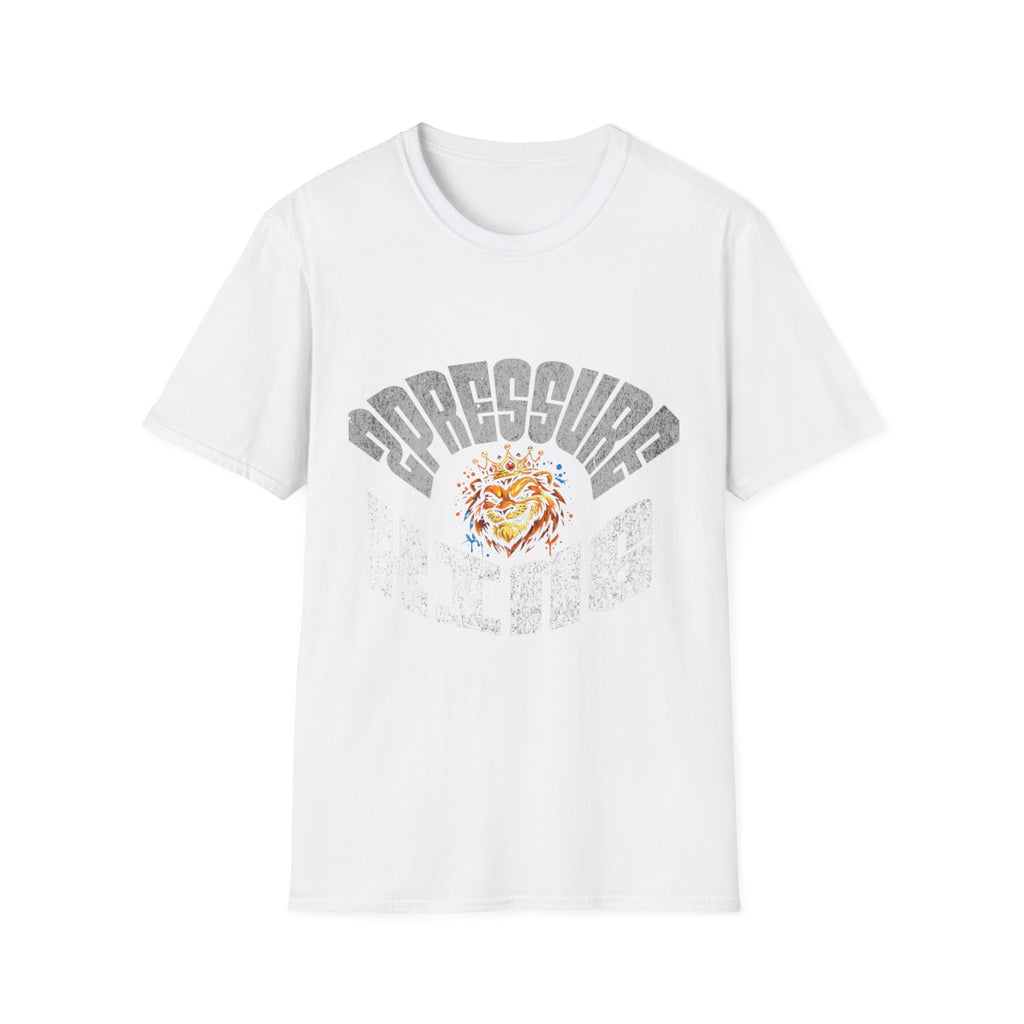 2Pressure King Vintage Tiger T‑Shirt — Retro Arch Logo Graphic Tee