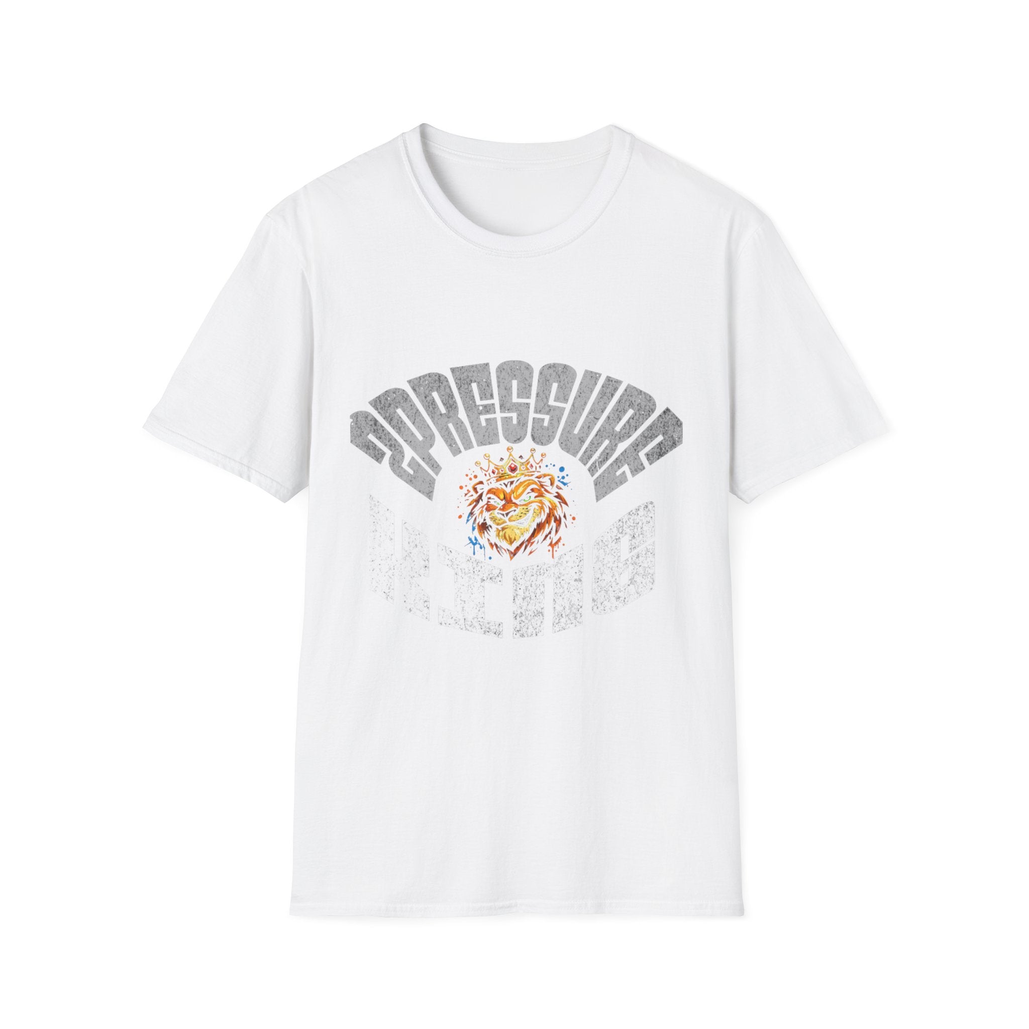 2Pressure King Vintage Tiger T‑Shirt — Retro Arch Logo Graphic Tee
