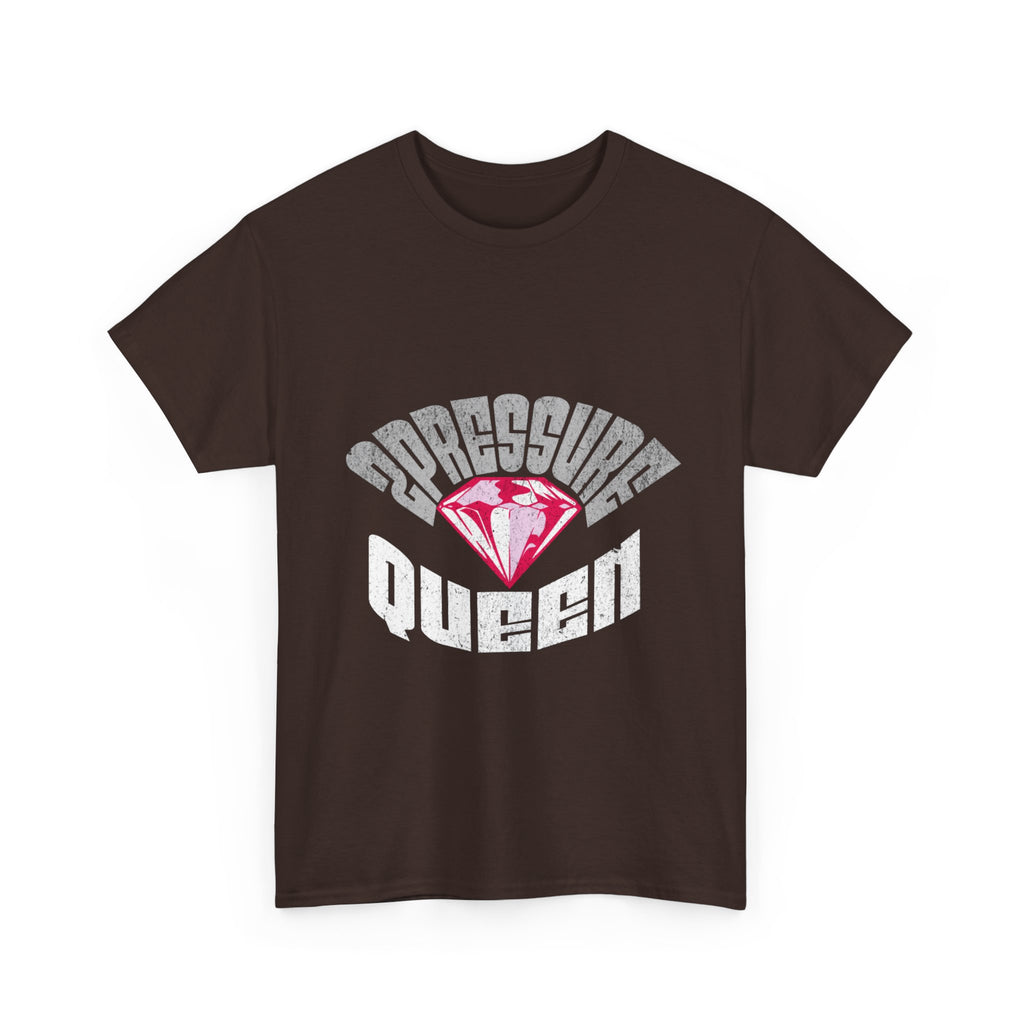 2Pressure Queen T‑Shirt — Vintage Diamond Graphic Tee