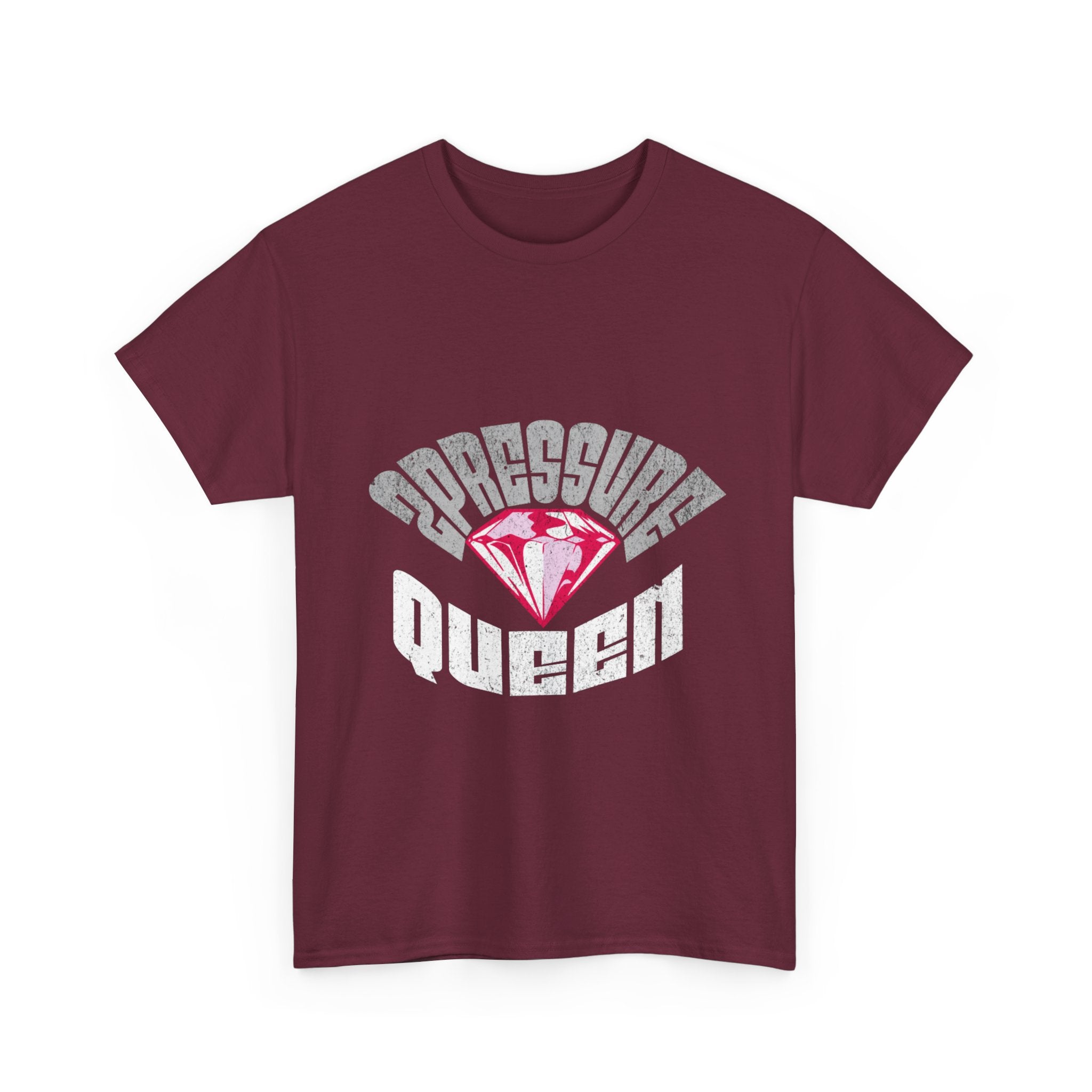 2Pressure Queen T‑Shirt — Vintage Diamond Graphic Tee