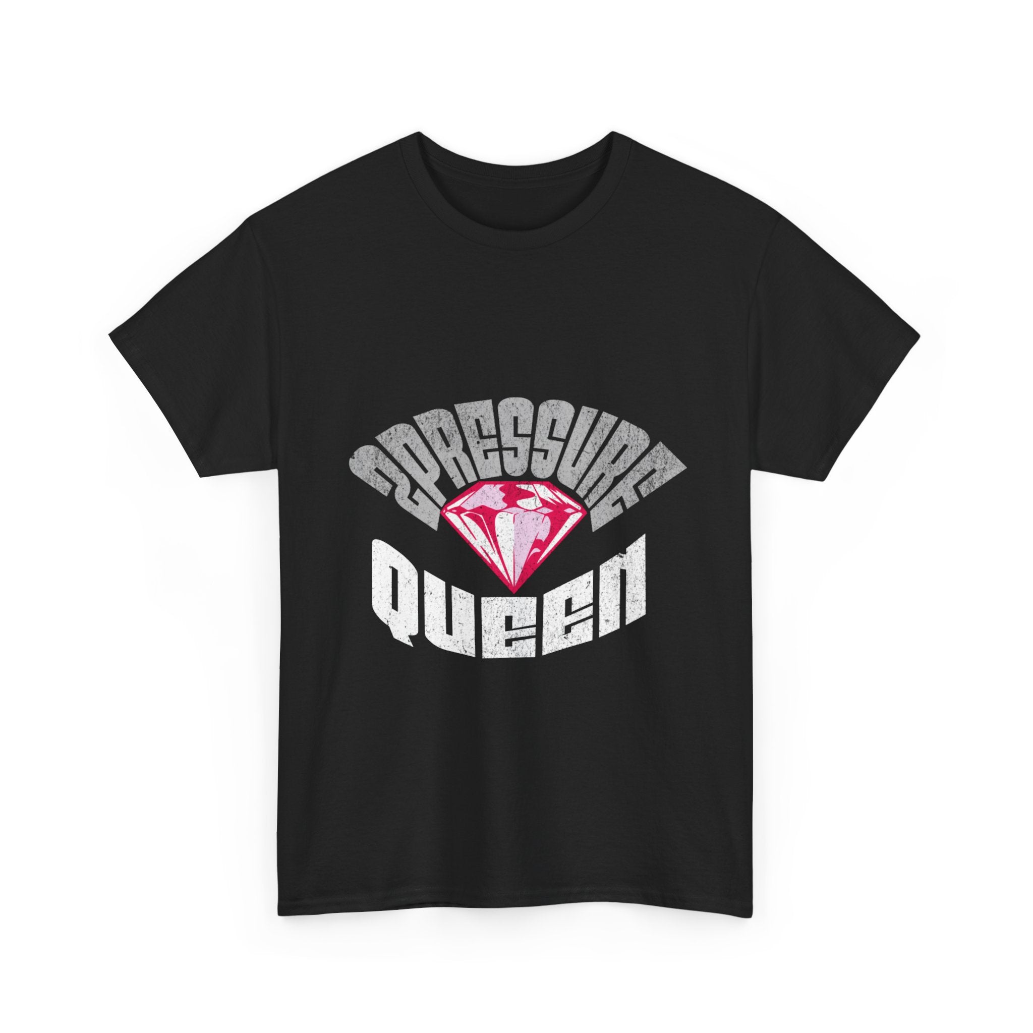 2Pressure Queen T‑Shirt — Vintage Diamond Graphic Tee