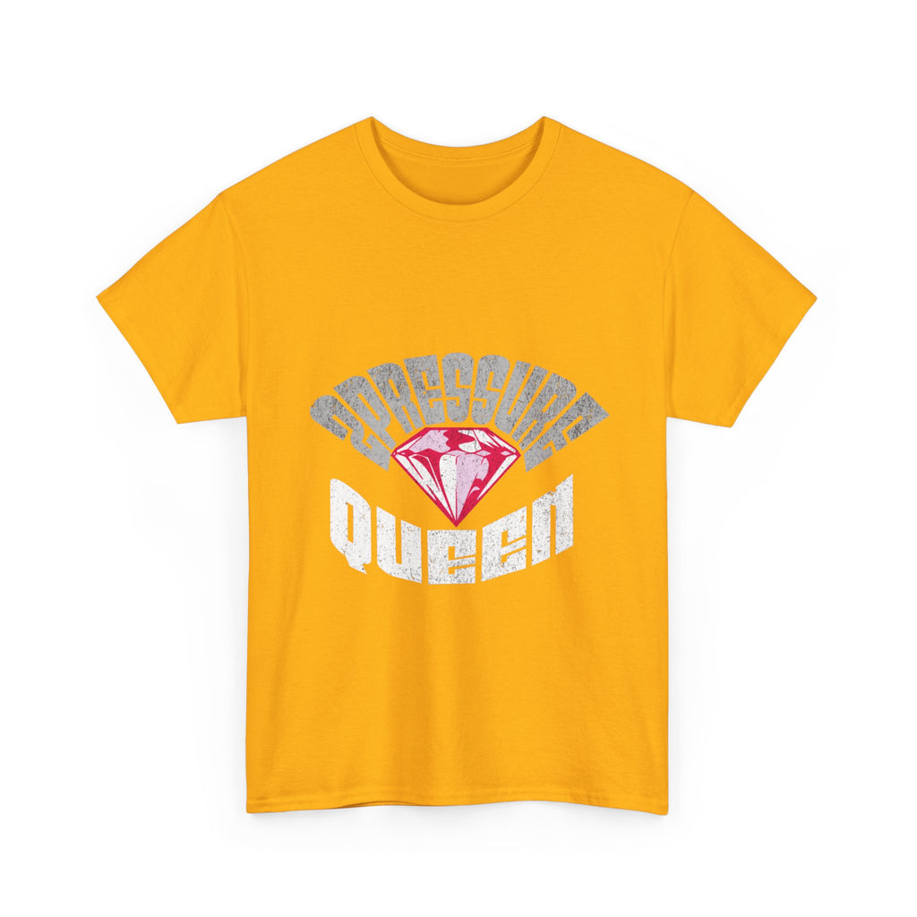 2Pressure Queen T‑Shirt — Vintage Diamond Graphic Tee