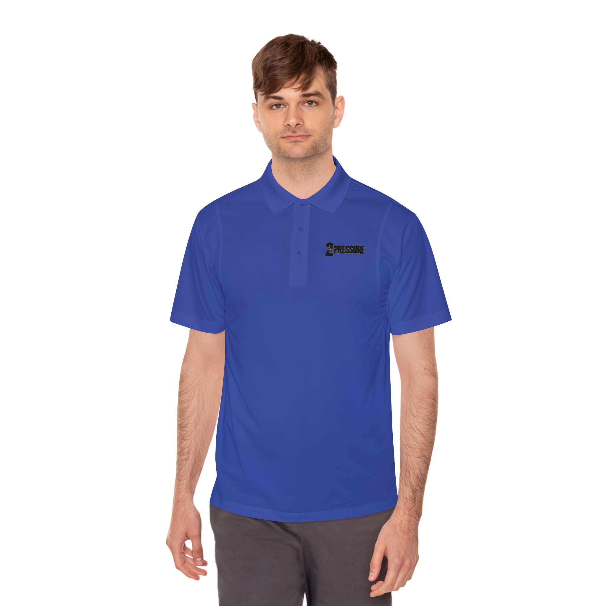 Polo Shirt — Minimal Chest Logo Men's Sport Polo