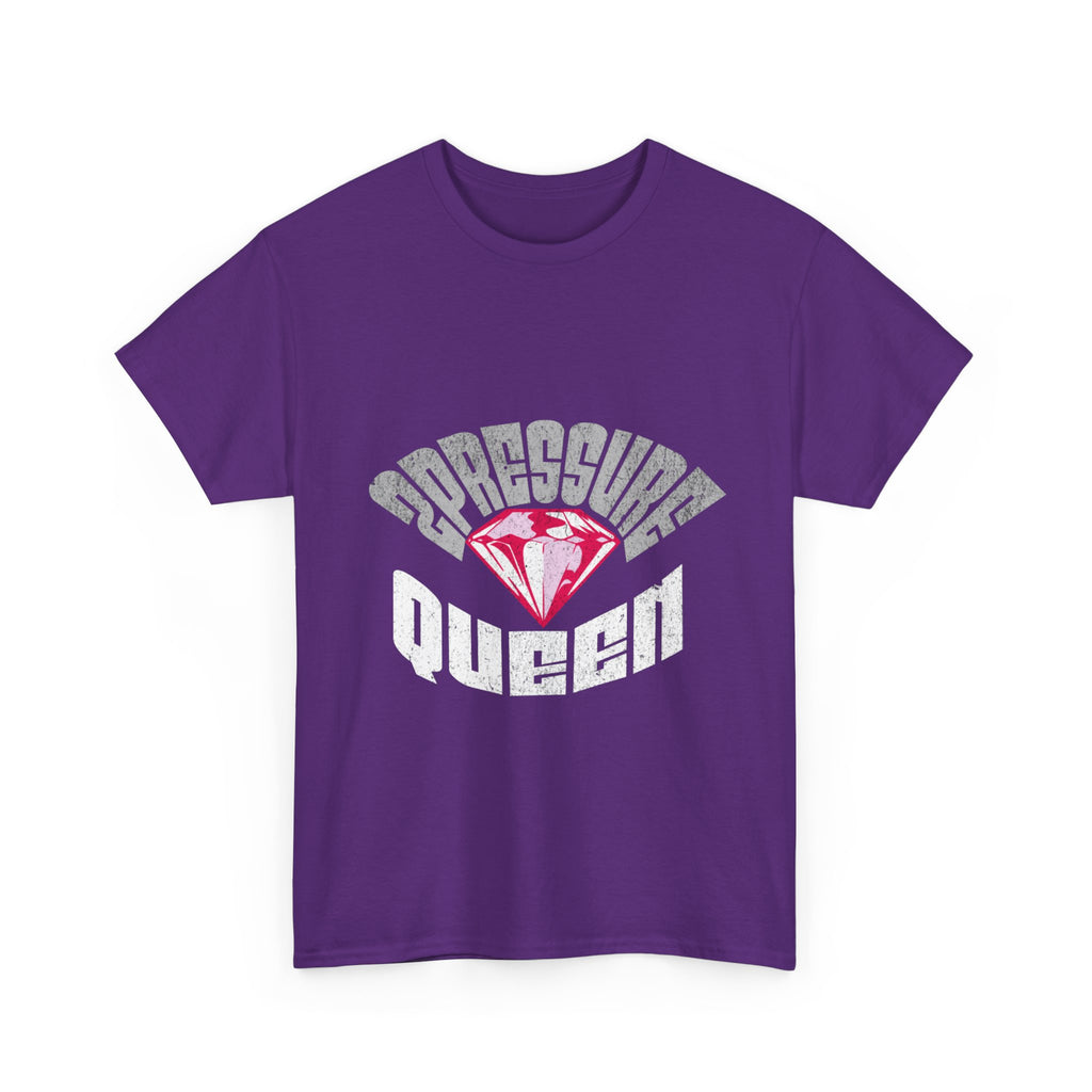 2Pressure Queen T‑Shirt — Vintage Diamond Graphic Tee