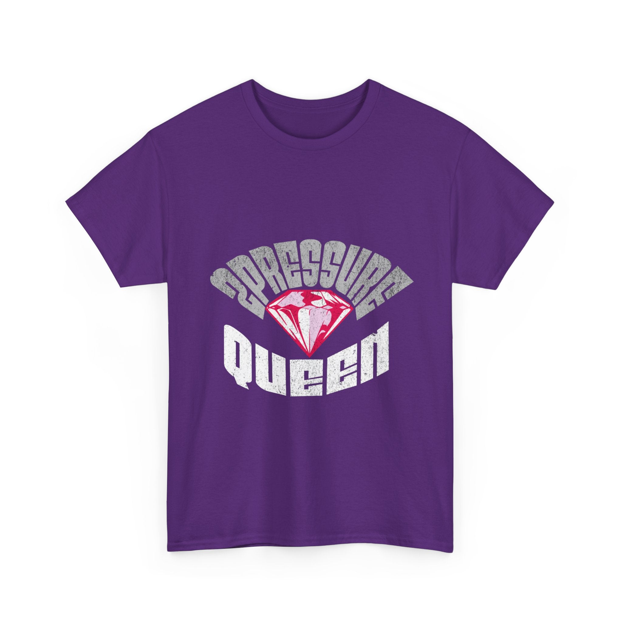2Pressure Queen T‑Shirt — Vintage Diamond Graphic Tee